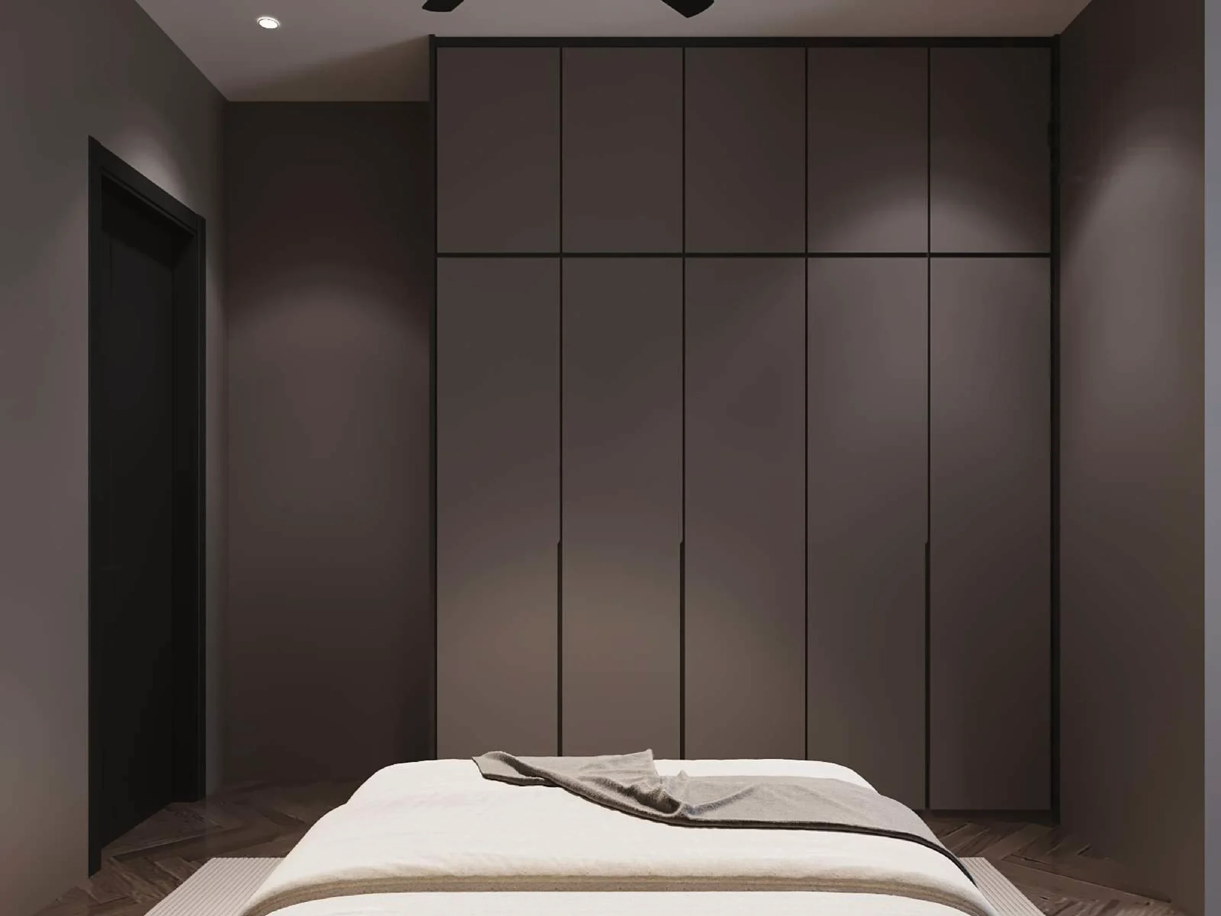 Aurora Sentral — bedroom wardrobe wall