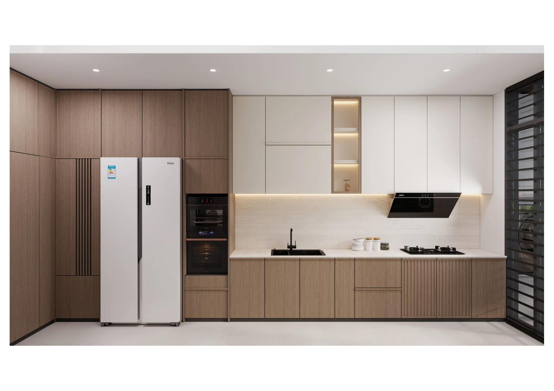 Jade Austin Crest — full-height kitchen cabinetry and joinery