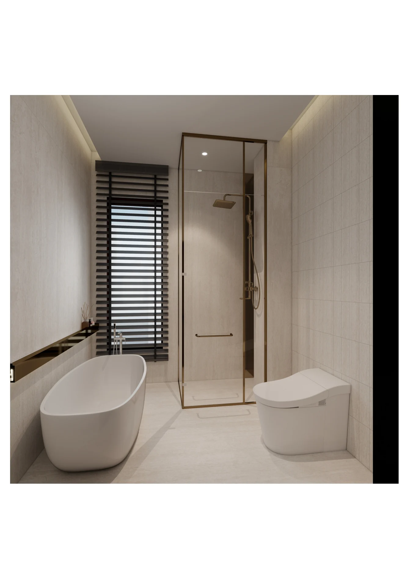 Jade Austin Crest — bathroom wide view